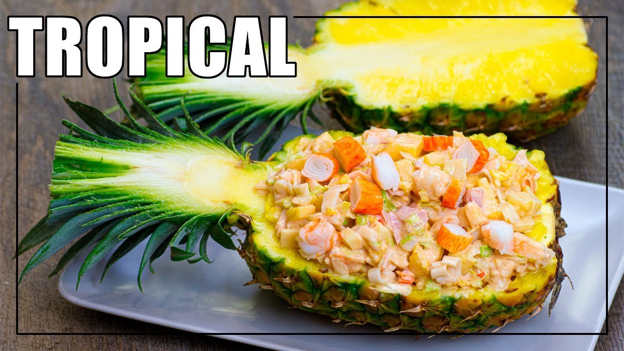Receta de Ensalada tropical de piña