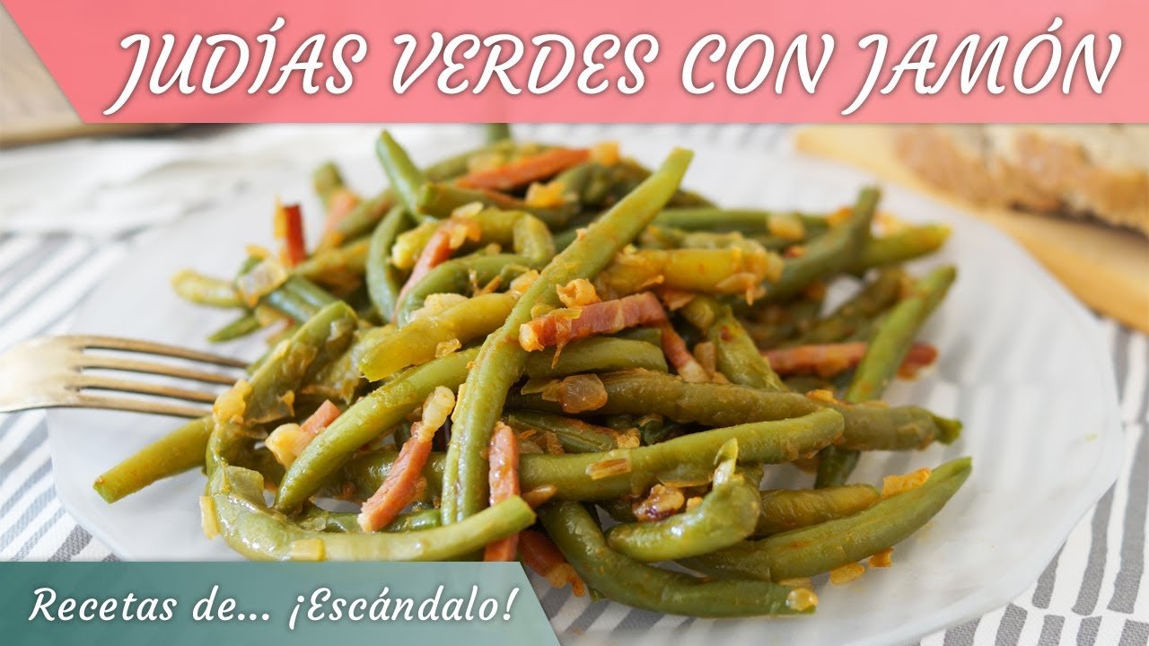 Receta de Ensalada verde con jamón serrano