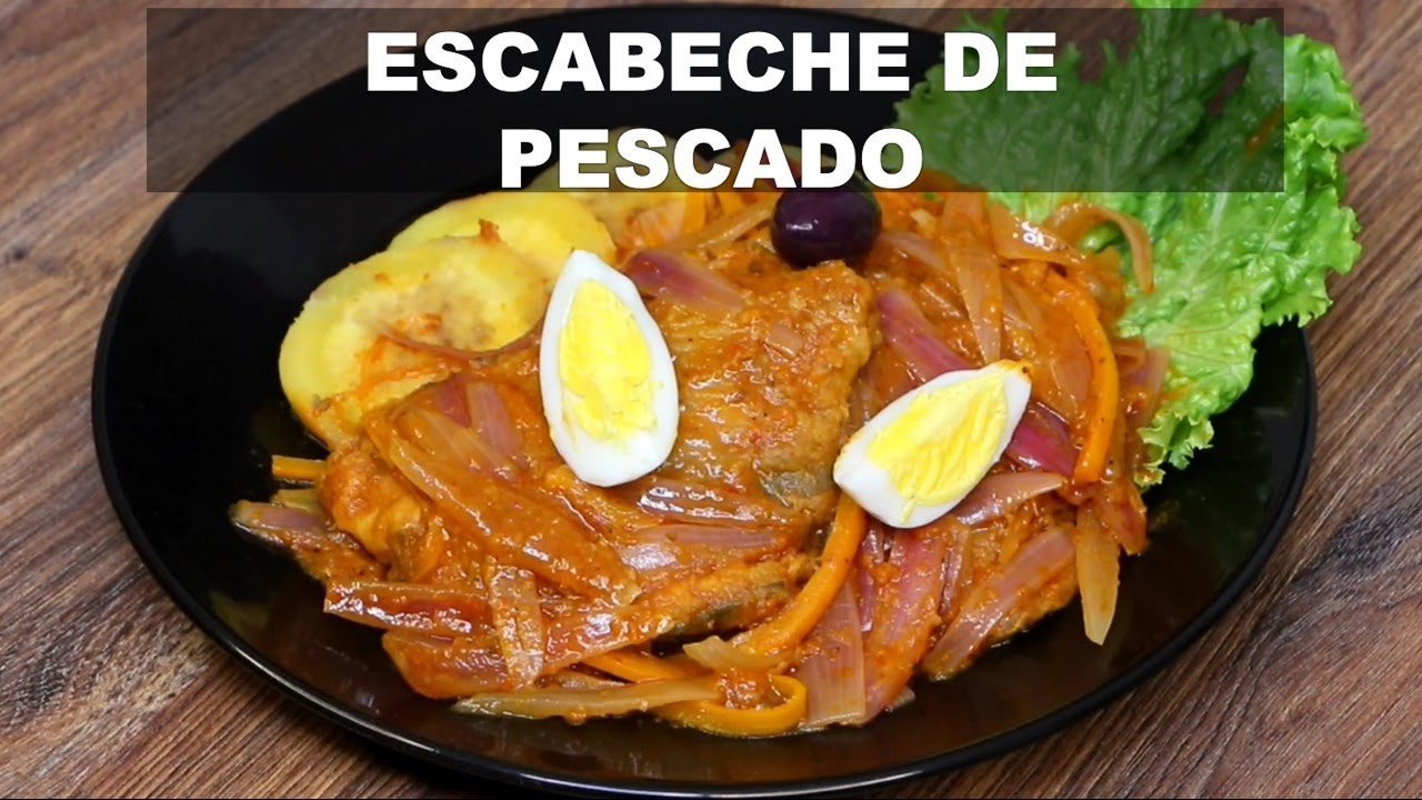 Receta de Escabeche de pescado