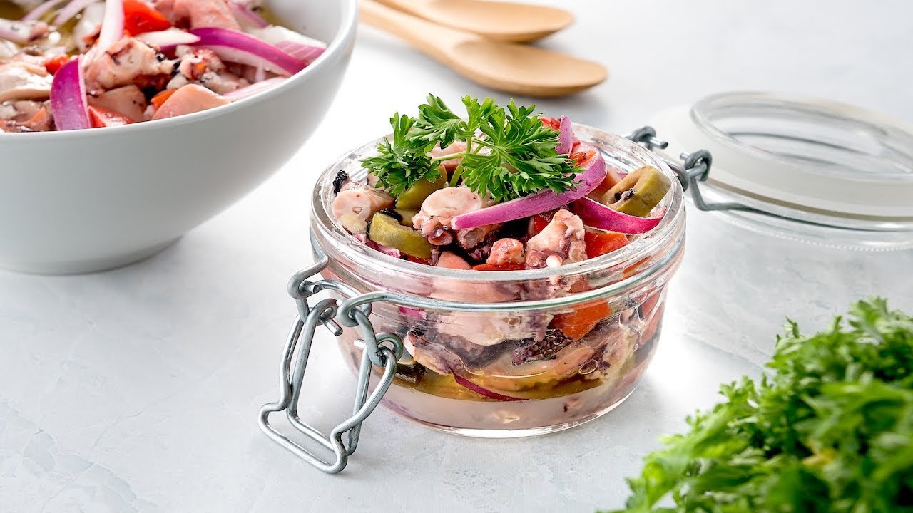 Receta de Escabeche de pulpo
