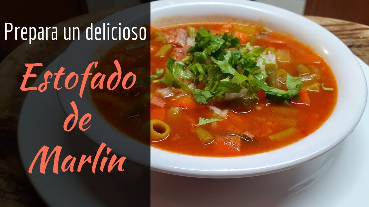 Receta de Estofado de Marlin