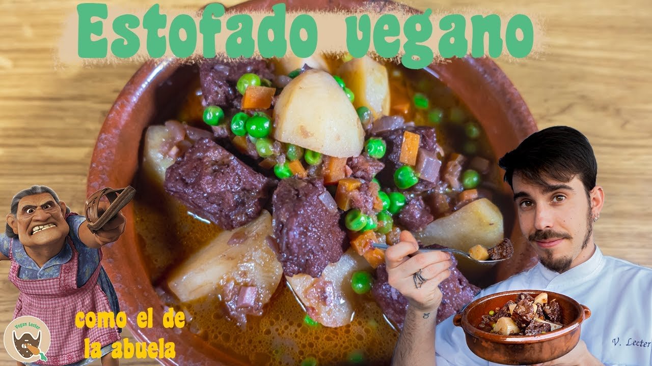 Receta de Estofado de seitán con patatas