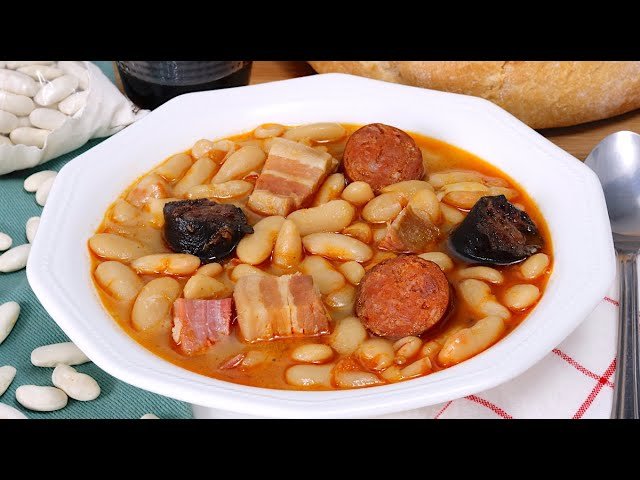 Receta de Fabada asturiana rápida
