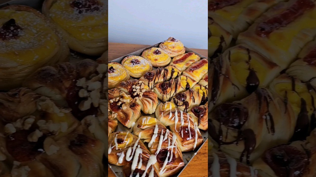 Receta de Facturas de dulce de leche