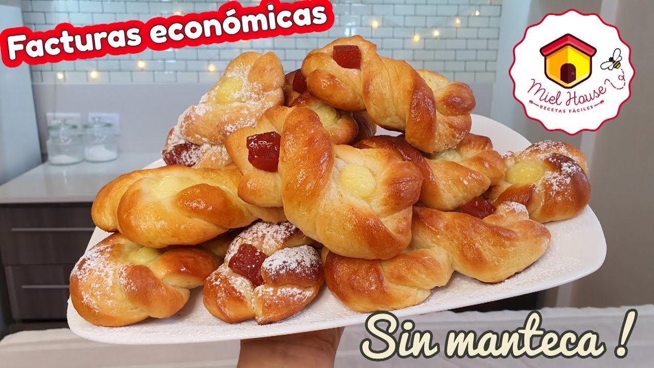 Receta de Facturas sin manteca