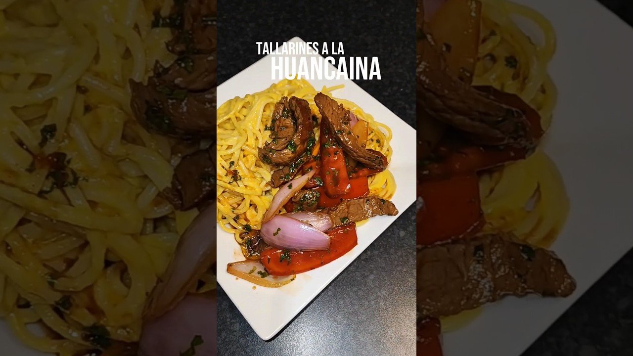 Receta de Fetuccini a la huancaína