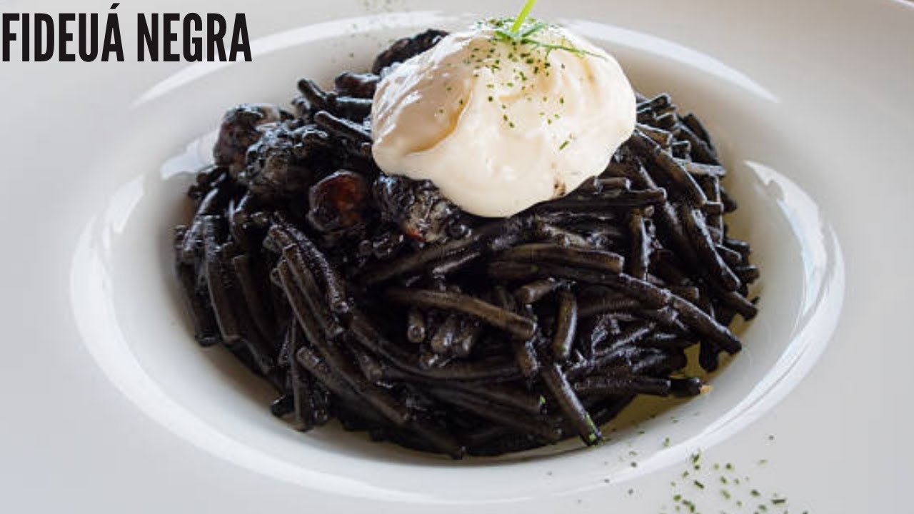 Receta de Fideos Negros Luis