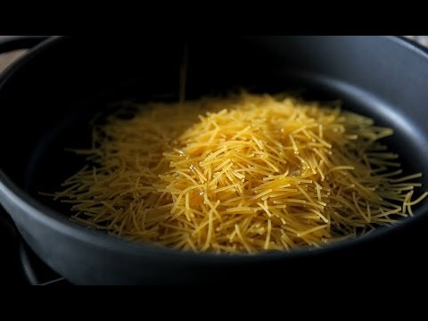 Receta de Fideos fritos crujientes