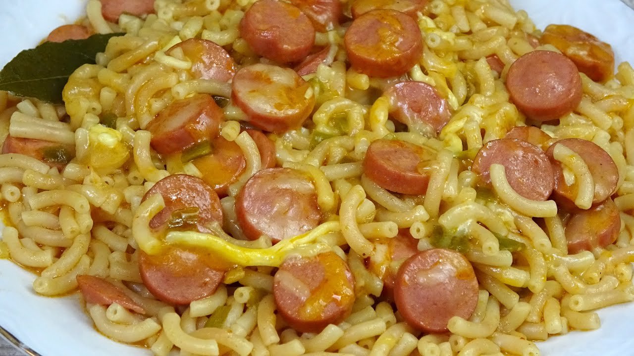 Receta de Fideuá con salchichas