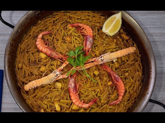Receta de Fideuá de Gandia