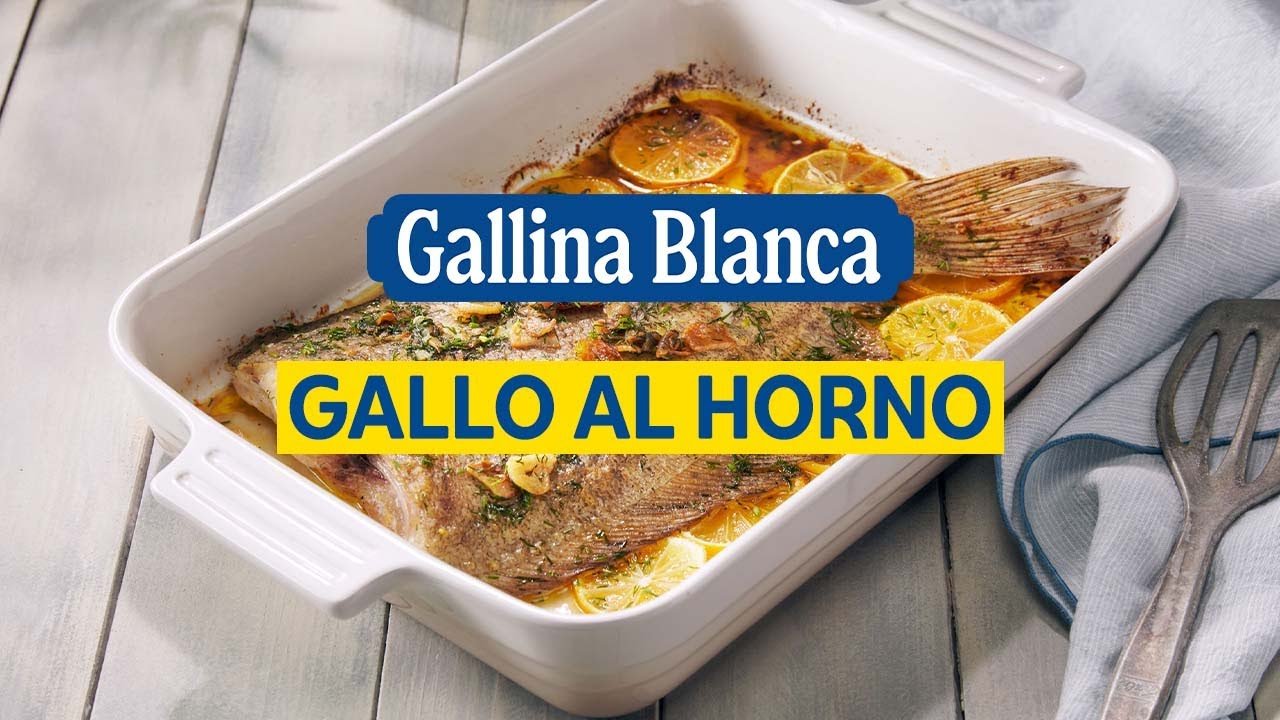Receta de Filete de gallo al horno