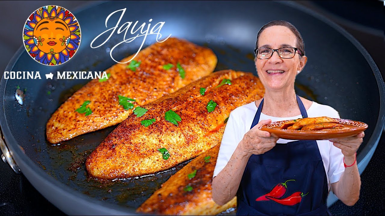 Receta de Filete de pescado a la tabasqueña