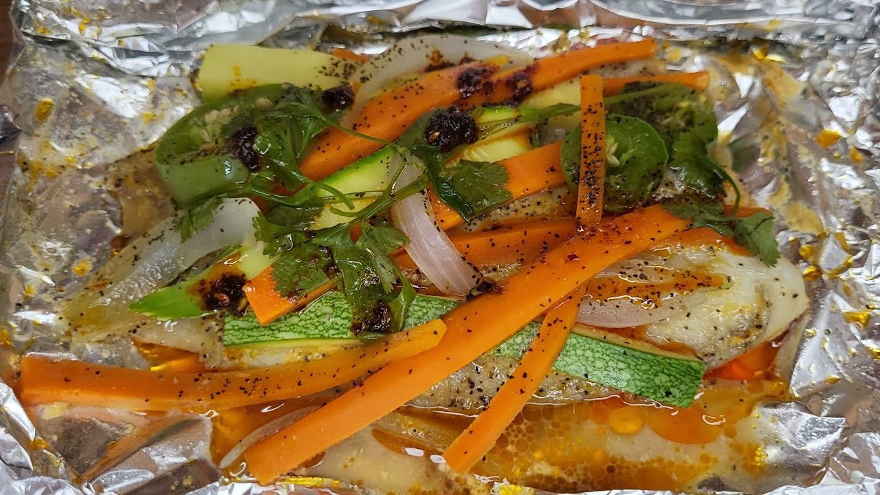 Receta de Filete de pescado empapelado