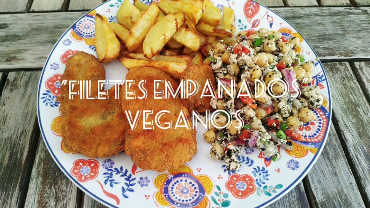 Receta de Filetes empanados veganos