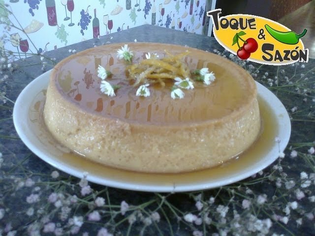 Receta de Flan al Brandy