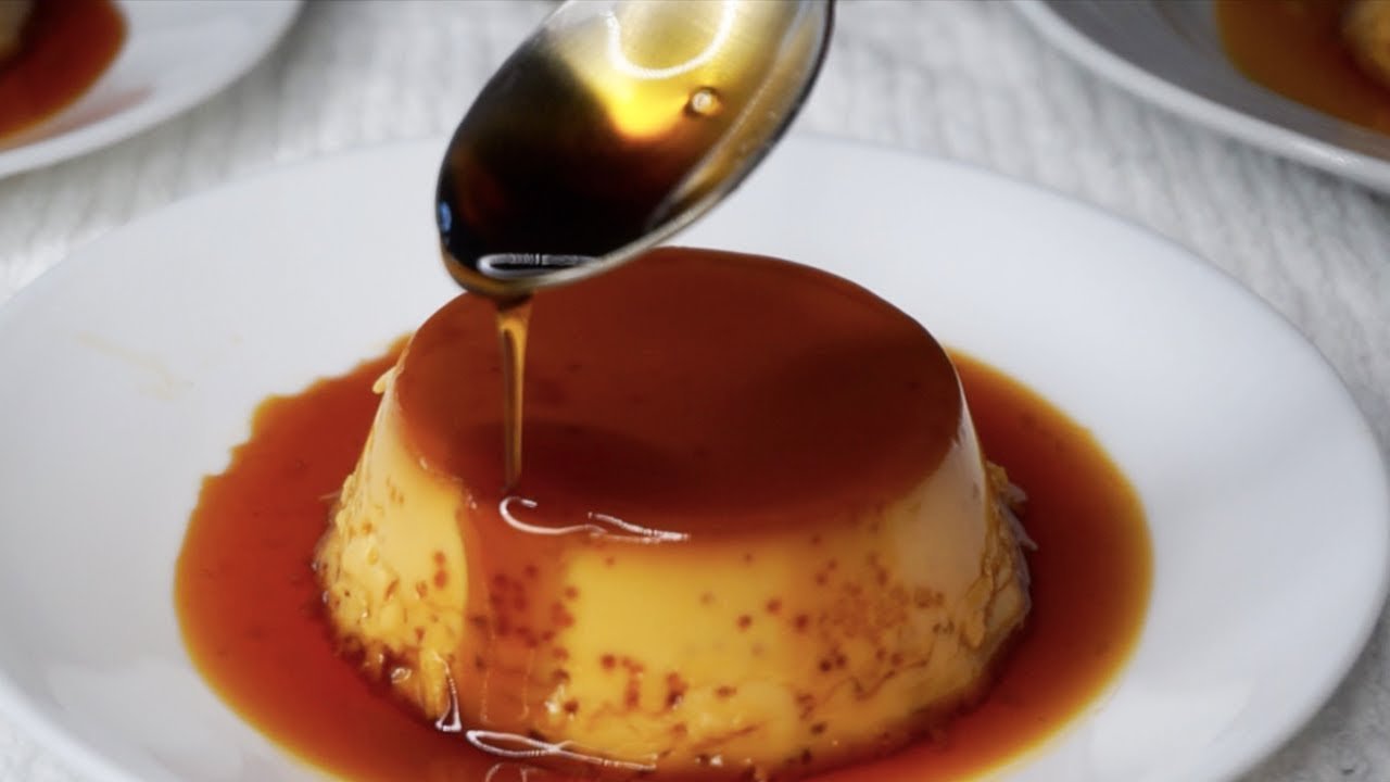 Receta de Flan con caramelo