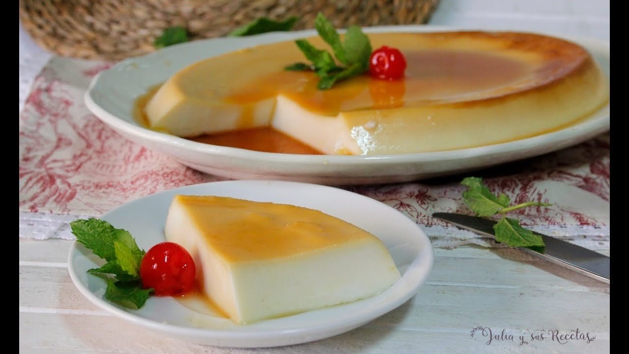 Receta de Flan de cuajada