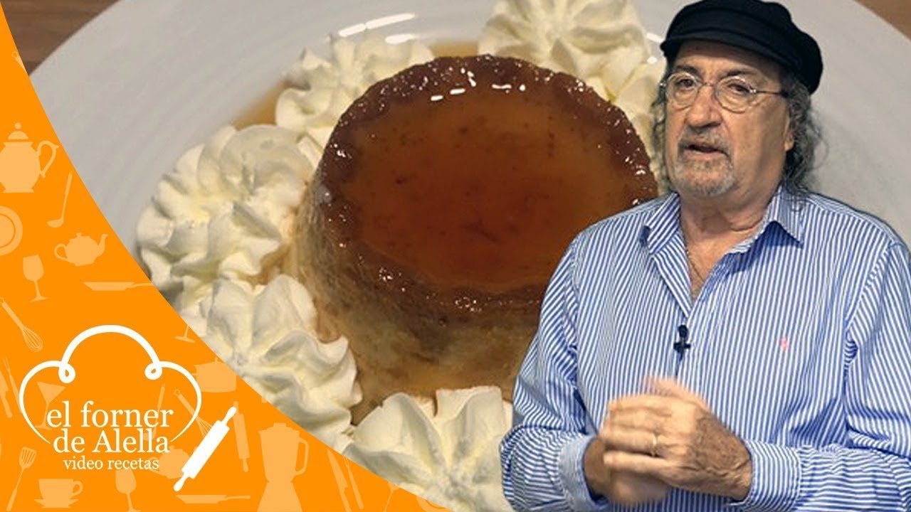 Receta de Flan de huevo con nata líquida