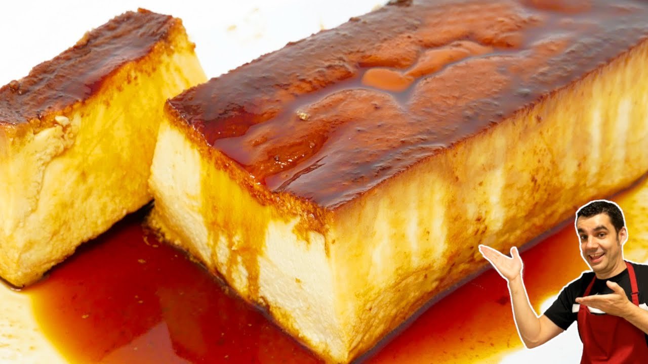 Receta de Flan de queso Philadelphia