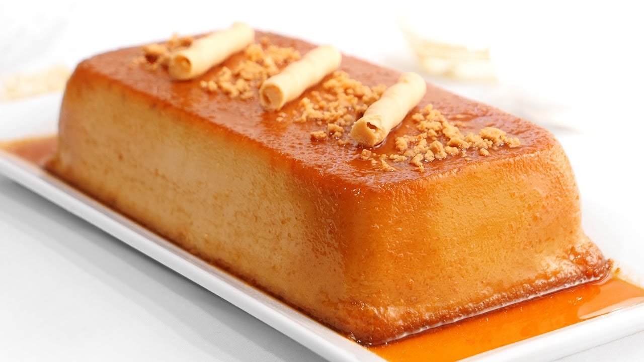 Receta de Flan de turrón Royal