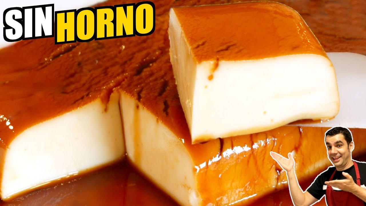 Receta de Flan de yogur sin horno