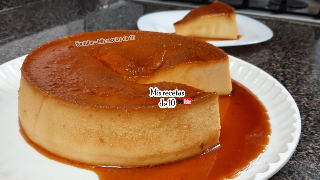 Receta de Flan napolitano a baño María