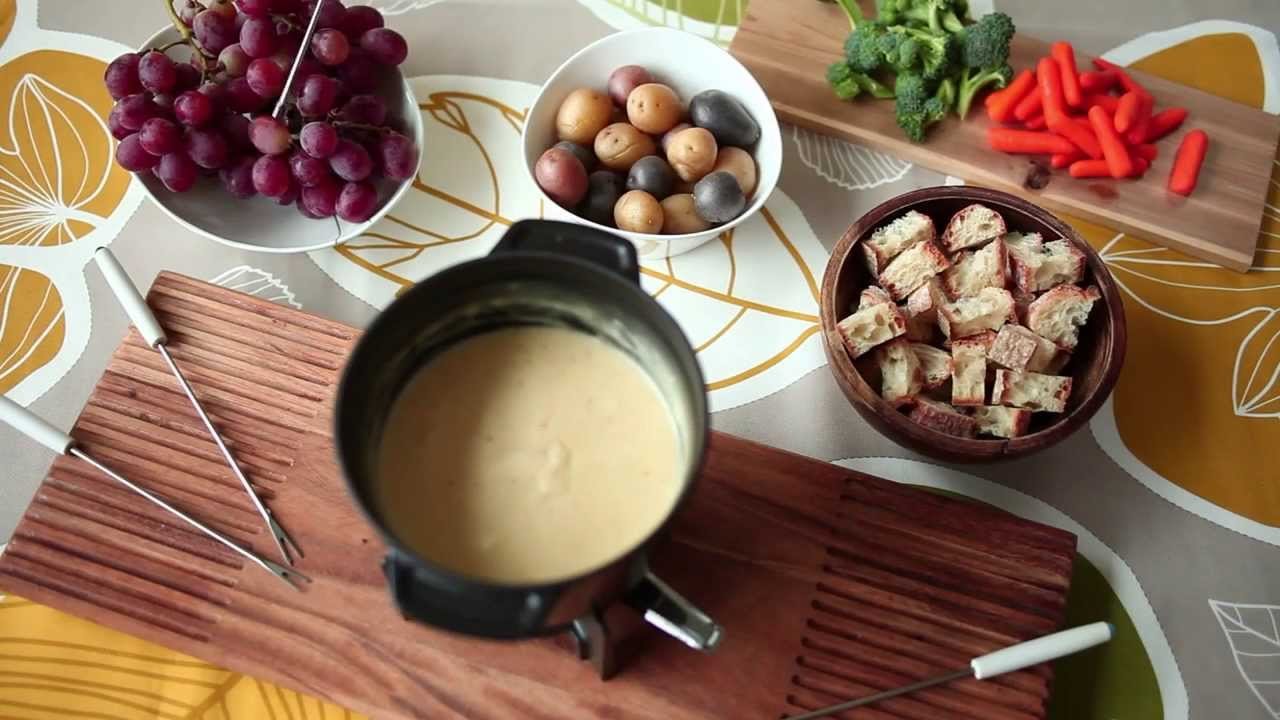 Receta de Fondue de queso