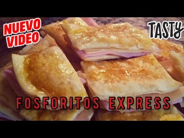 Receta de Fosforitos con masa de tarta