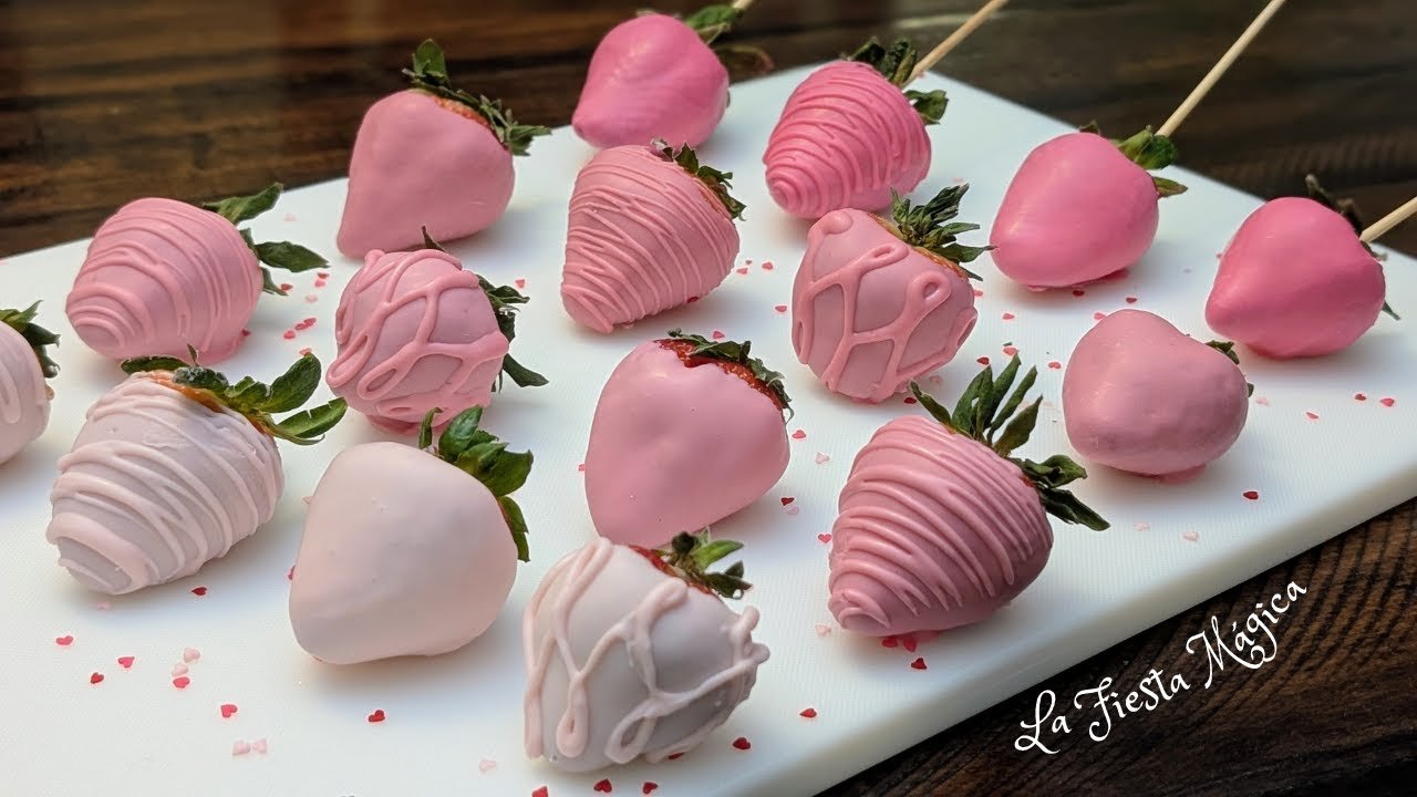 Receta de Fresas con chocolate para San Valentín