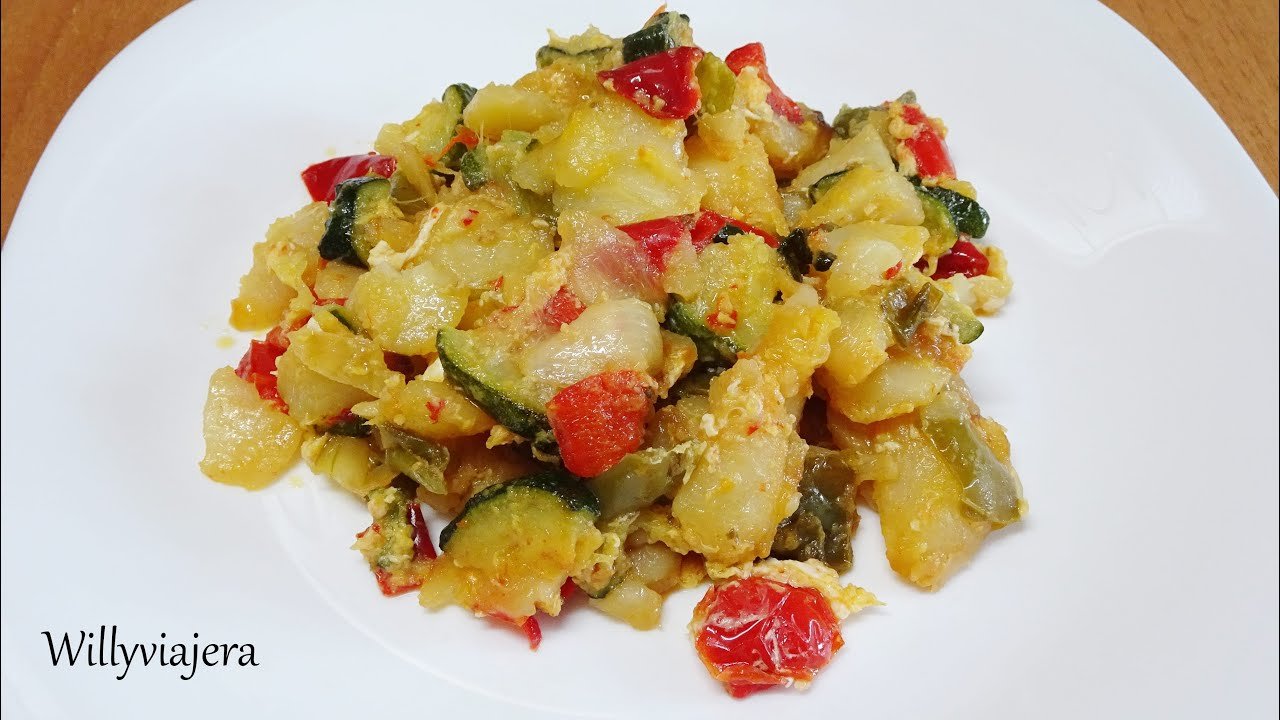 Receta de Fritada de calabacín Altorribagorzana