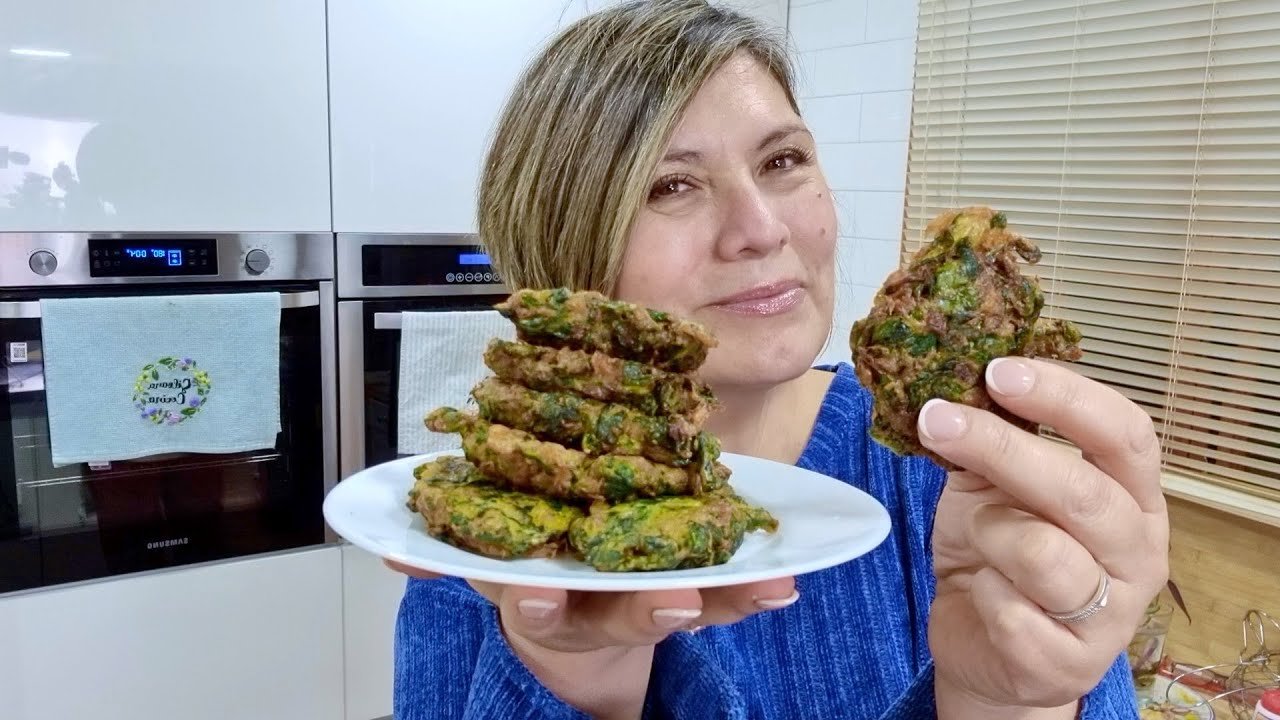 Receta de Fritos de acelga