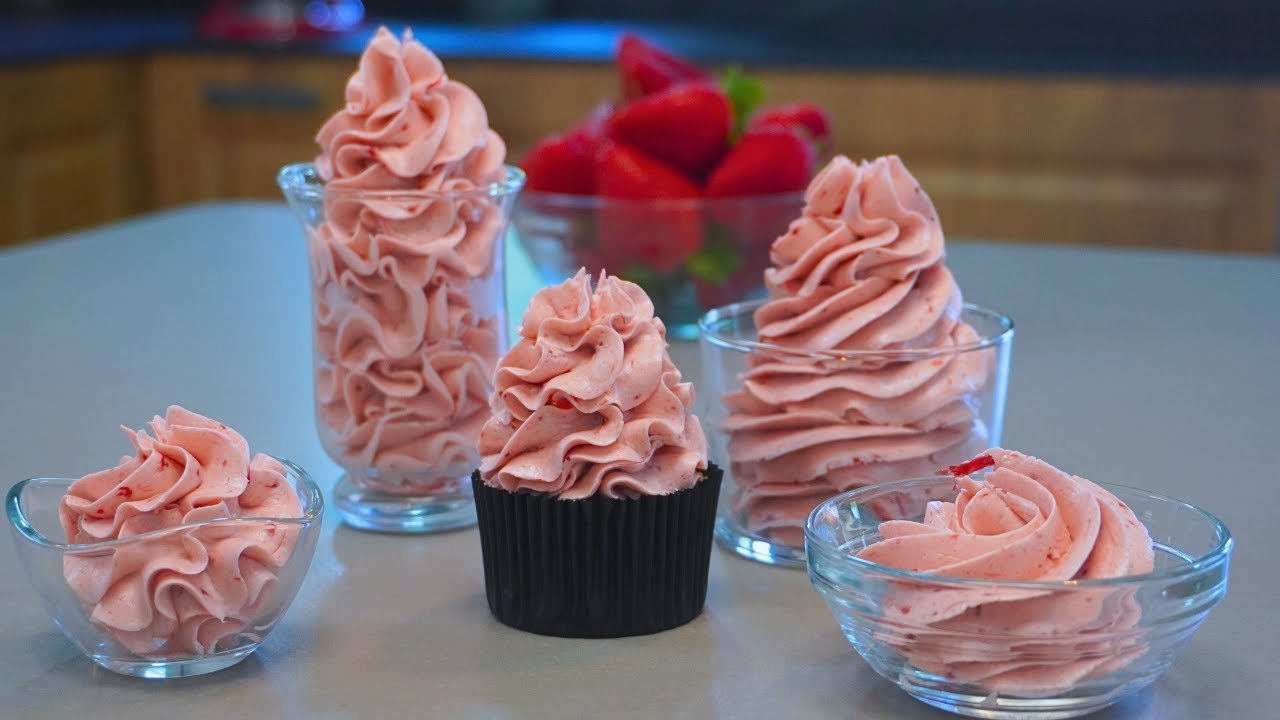 Receta de Frosting de fresa