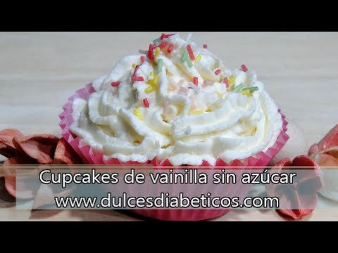 Receta de Frosting de vainilla para diabéticos