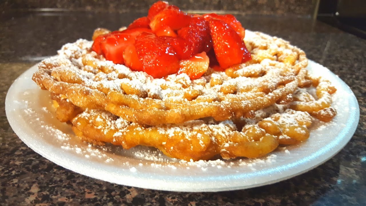 Receta de Funnel cake