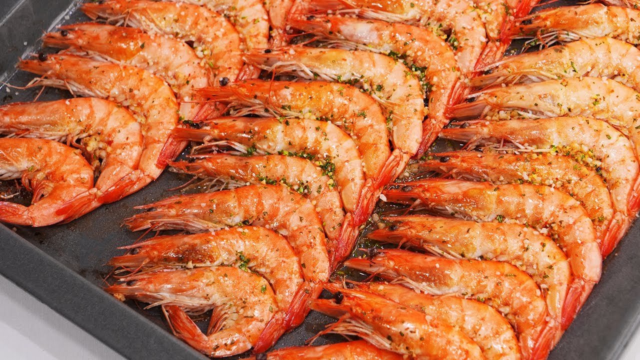 Receta de GAMBAS O LANGOSTINOS AL HORNO