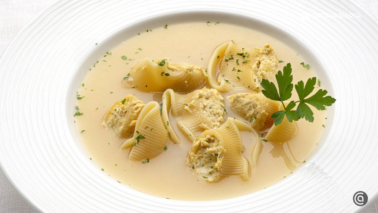 Receta de Galets rellenos