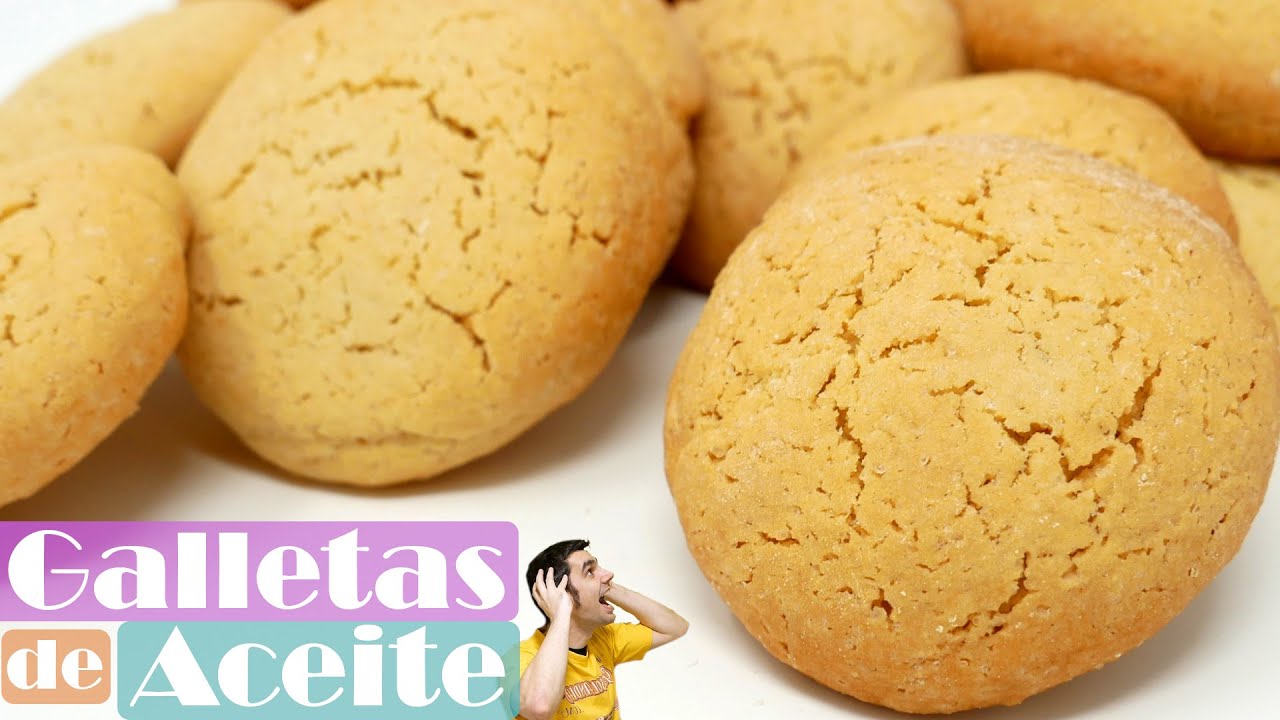 Receta de Galletas caseras sin mantequilla
