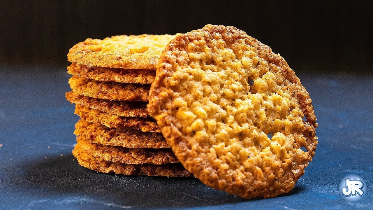 Receta de Galletas crujientes de avena