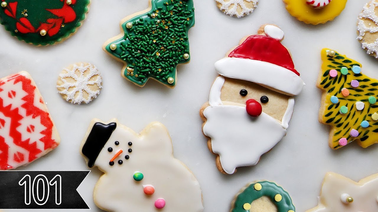 Receta de Galletas de Navidad con glaseado