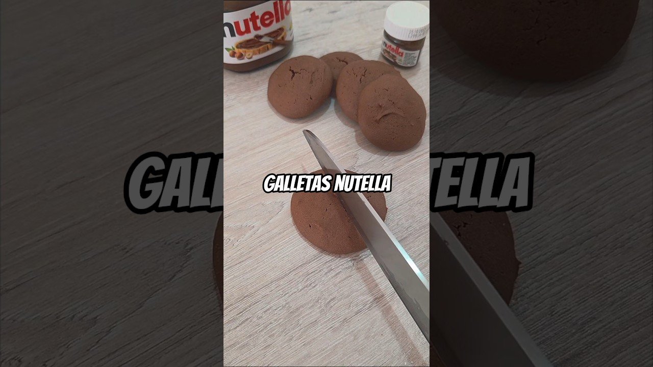Receta de Galletas de Nutella