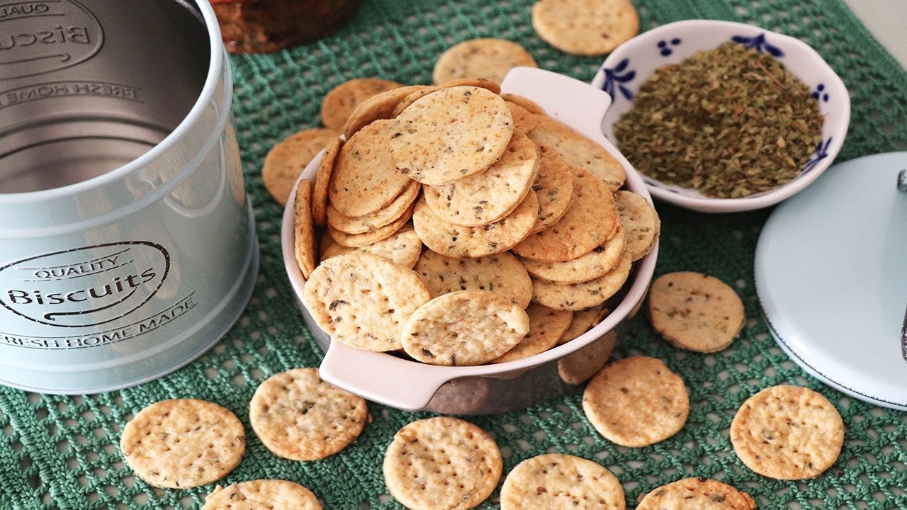 Receta de Galletas de aceite saladas