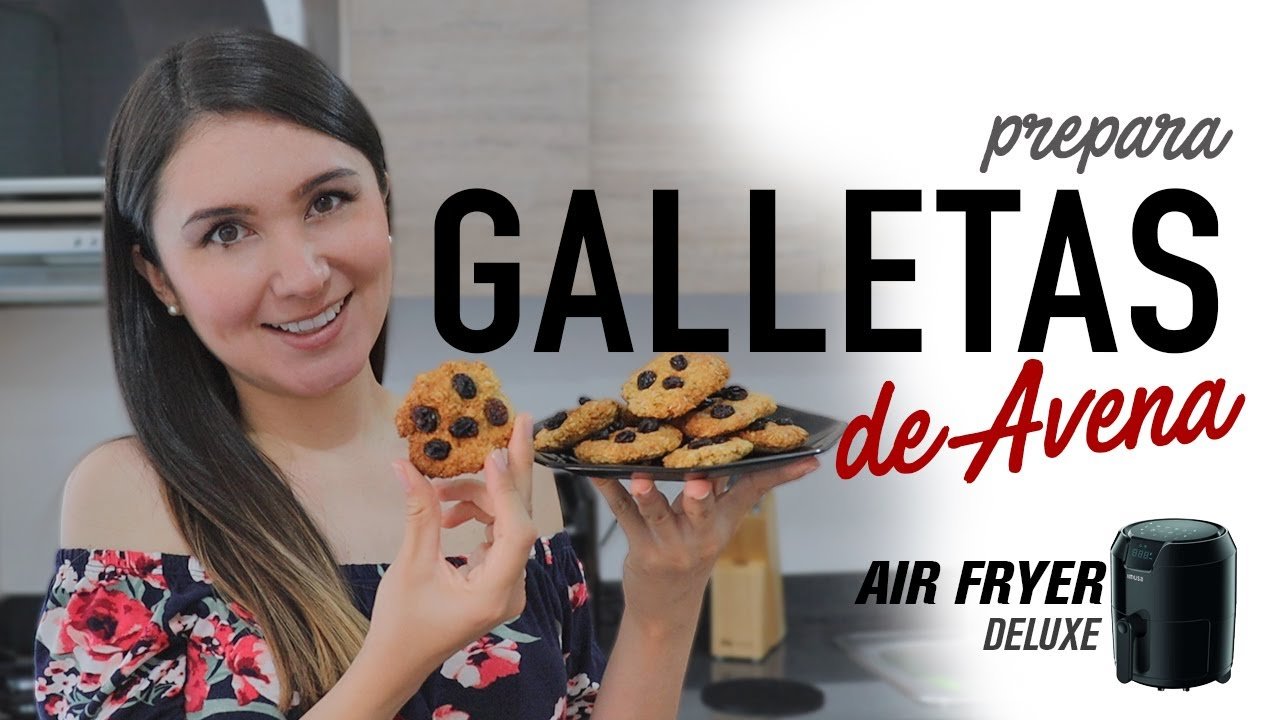 Receta de Galletas de avena en freidora de aire