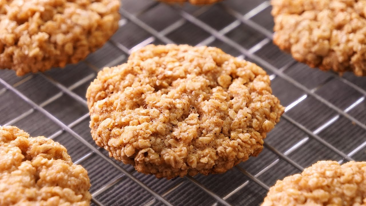 Receta de Galletas de avena en sartén