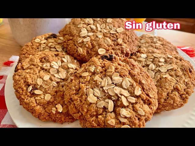 Receta de Galletas de avena sanas