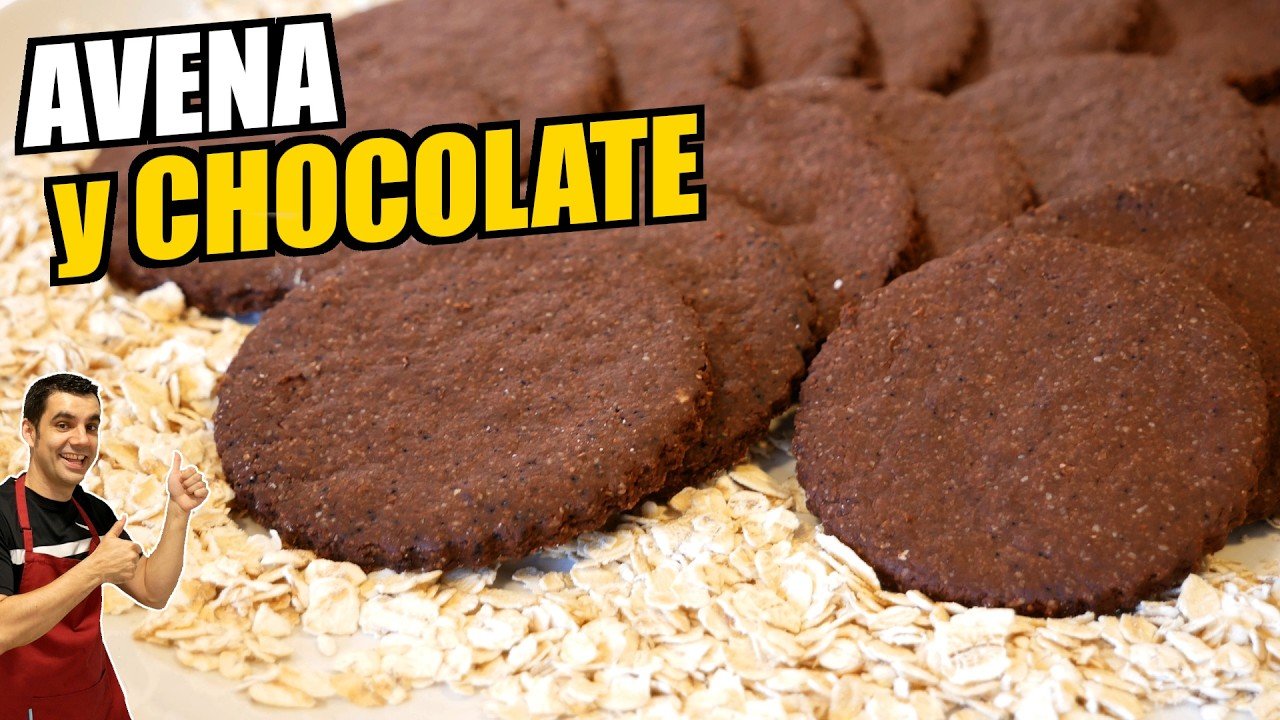 Receta de Galletas de avena y cacao