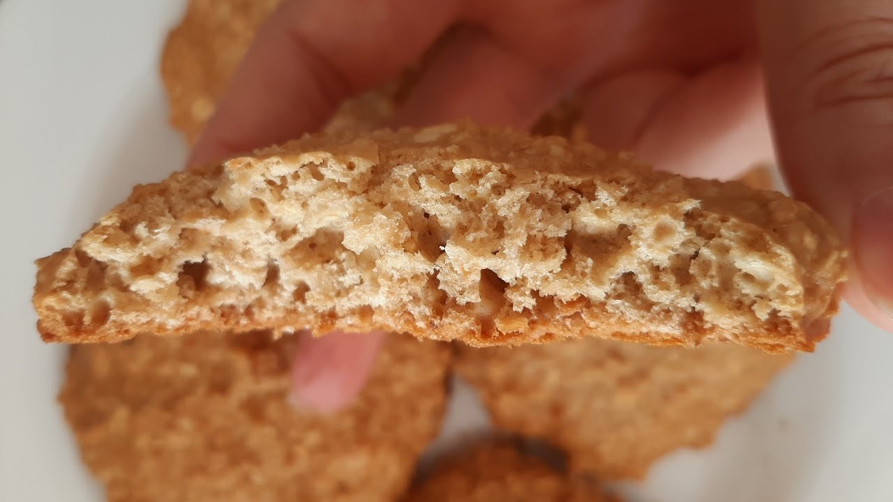 Receta de Galletas de avena y miel