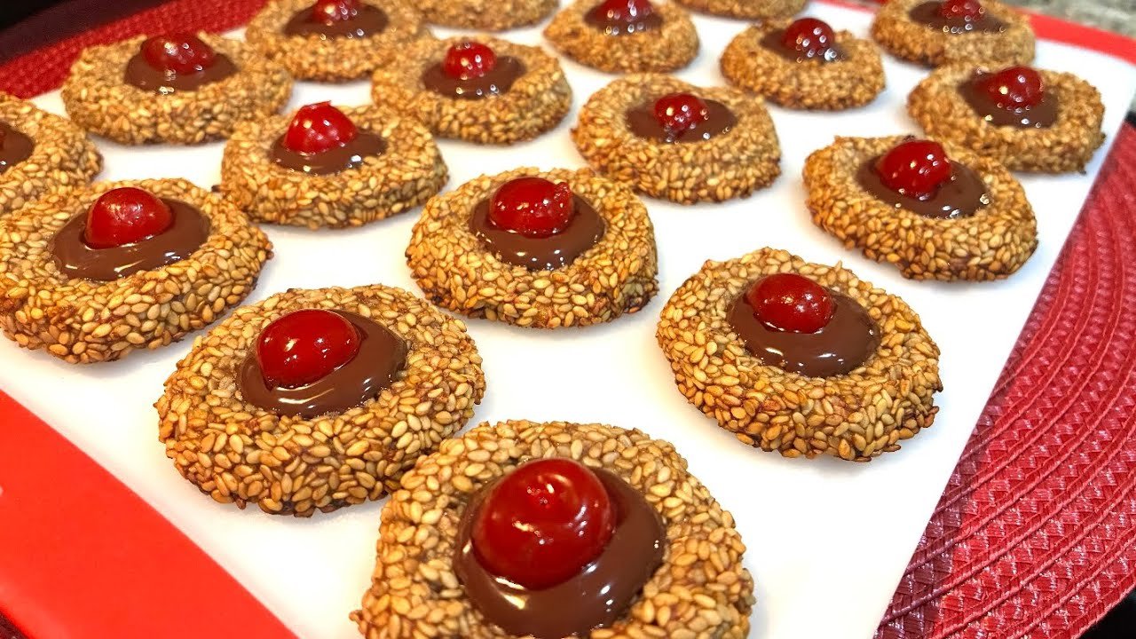 Receta de Galletas de avena y semillas de ajonjolí