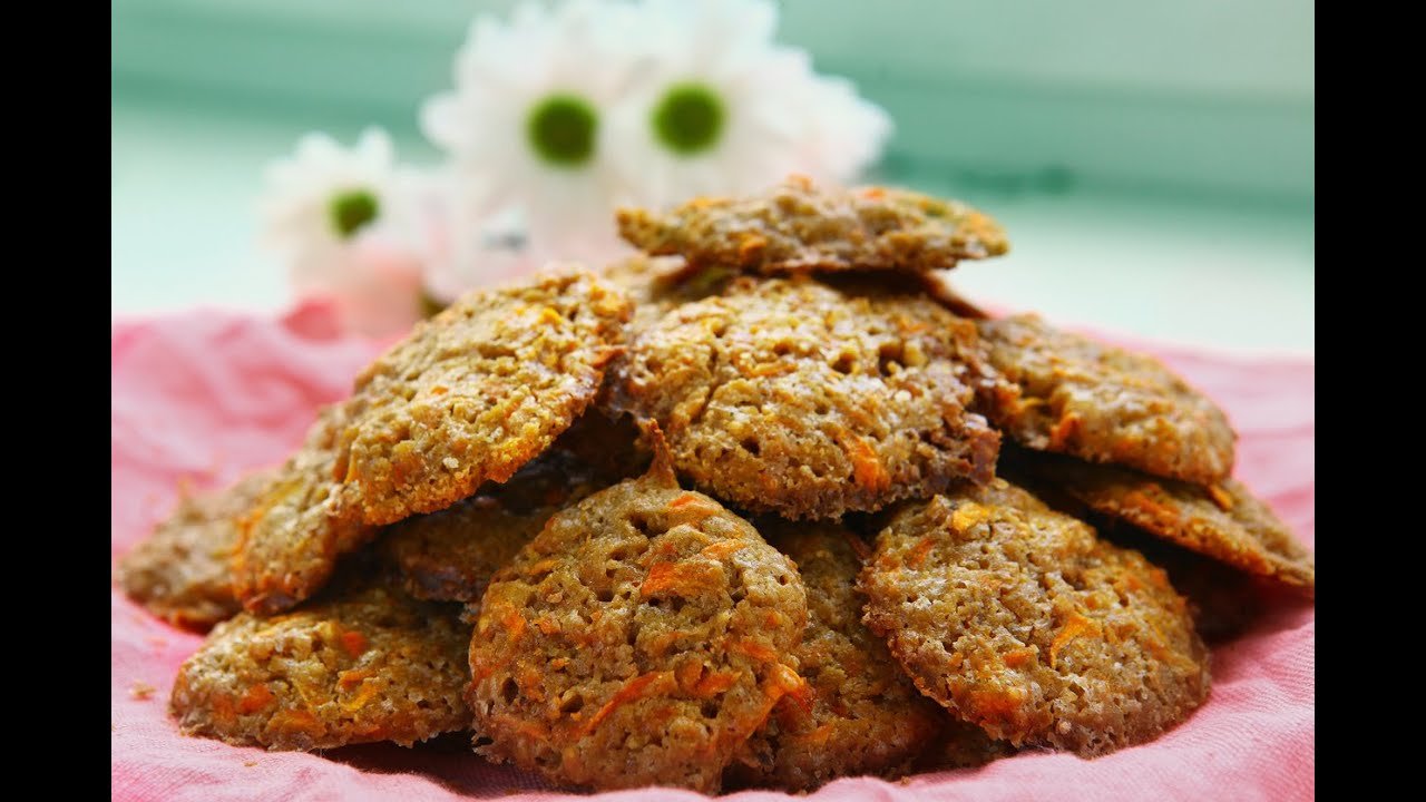 Receta de Galletas de avena y zanahoria