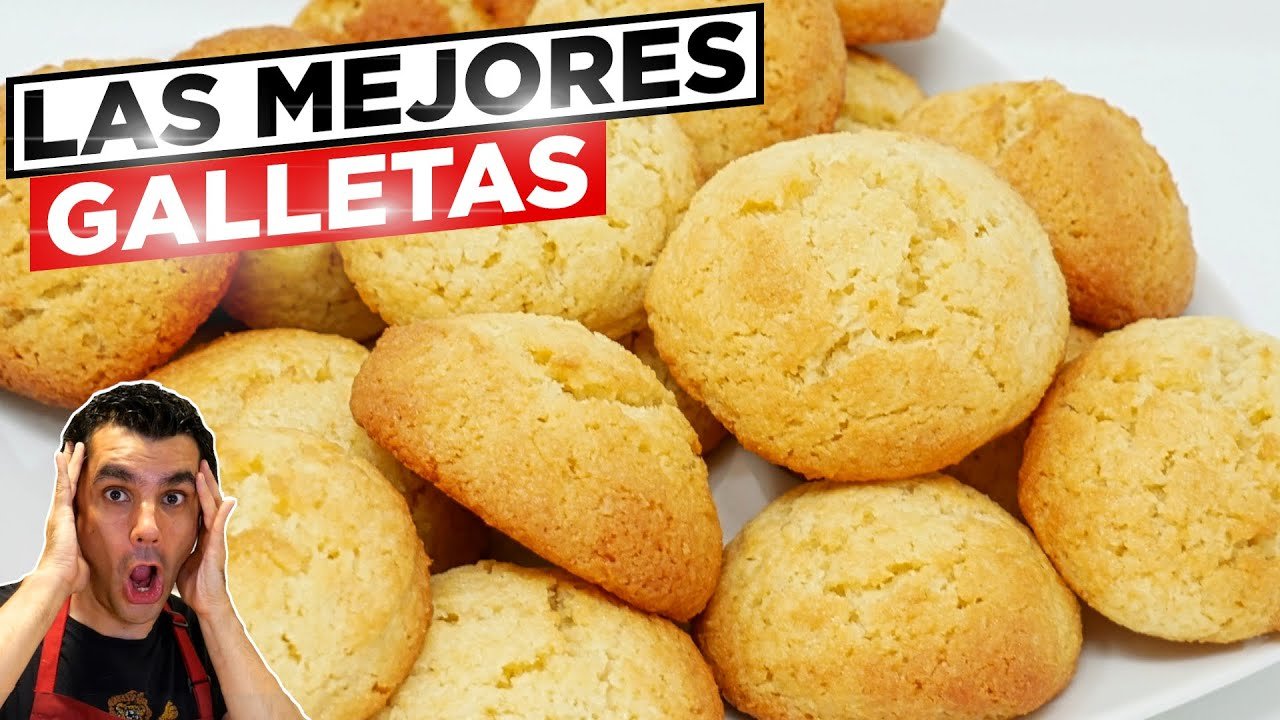Receta de Galletas de coco caseras