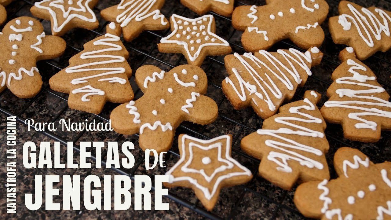 Receta de Galletas de jengibre para Navidad